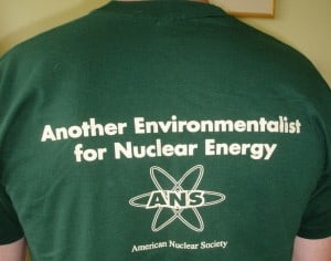 Another Environmentalist for Nuclear energy