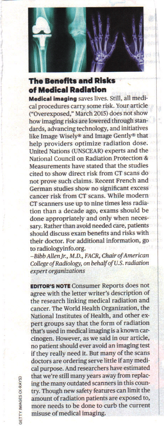 CR 2015 May 2015 page 5 Radiology ltr and Editors response