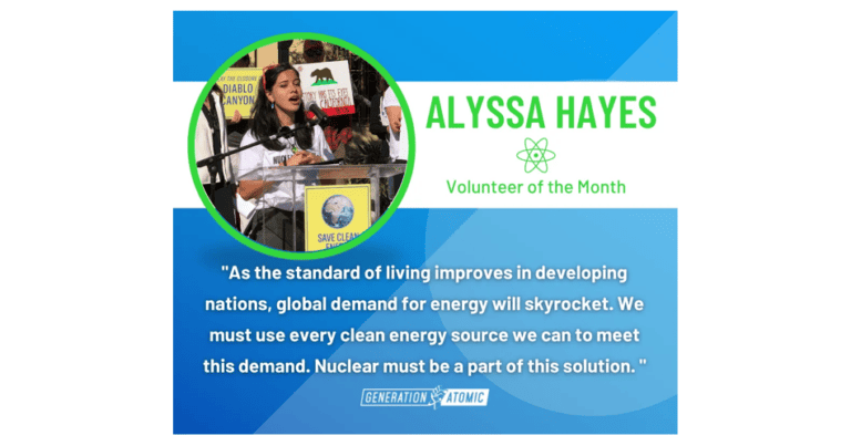 Atomic Show #308 – Alyssa Hayes, Nuclear Energy Advocate