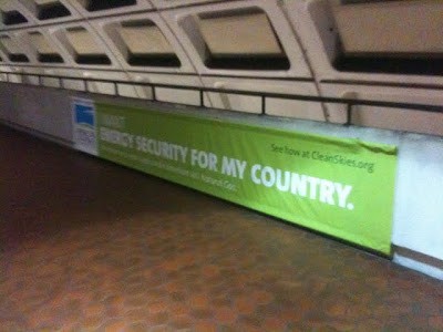 Targeted Marketing By Clean Skies Foundation - DC Metro Capitol South Station 11