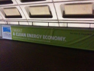 Targeted Marketing By Clean Skies Foundation - DC Metro Capitol South Station 15